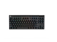Logitech G PRO X TKL LIGHTSPEED Wireless Gaming Keyboard, Tactile Switches (GX Brown), Black - Keyboard - backlit